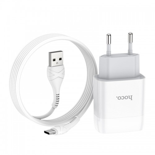 МЗП Hoco C73A (2USB/2.4A) + Type-C