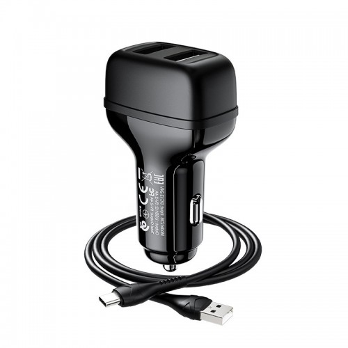 АЗУ Hoco Z36 (2USB/2.4A) + Type-C