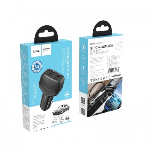 АЗУ Hoco Z36 (2USB/2.4A) + Type-C