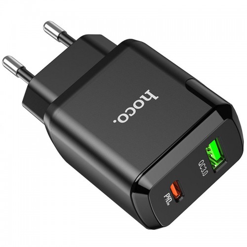 МЗП Hoco N5 Favor 20W PD+QC3.0 (1USB/1Type-C/3A)