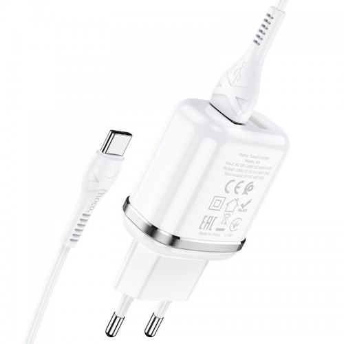 МЗП Hoco N4 (2USB/2.4A) + Type-C