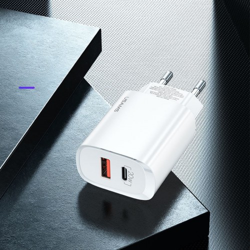 СЗУ Usams US-CC121 T35 QC3.0 + PD3.0 20W