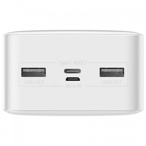 Baseus Bipow Digital Display 15W 30000 mAh (PPDML-K) White