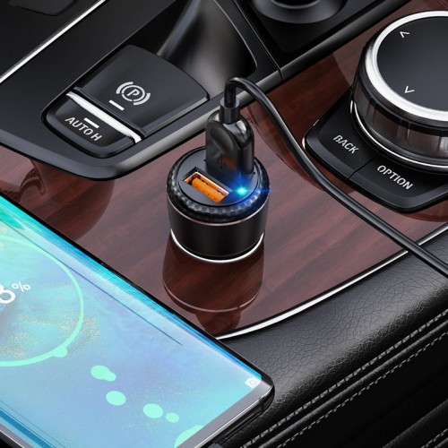 АЗУ Borofone BZ17 QC3.0 (2USB/3A) + Type-C