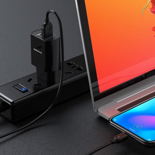 МЗП Borofone BA53A Powerway (2USB/2.1A) + Type-C