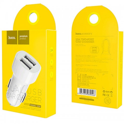 АЗУ Hoco Z2A (2USB 2.4A)