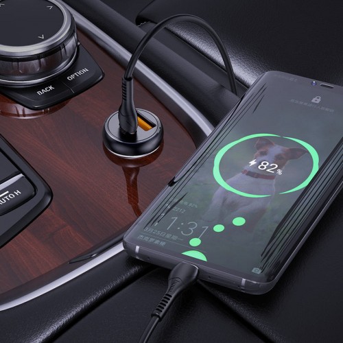 АЗУ Hoco NZ5 Smooth road PD30W + QC3.0 + Type-C to Type-C