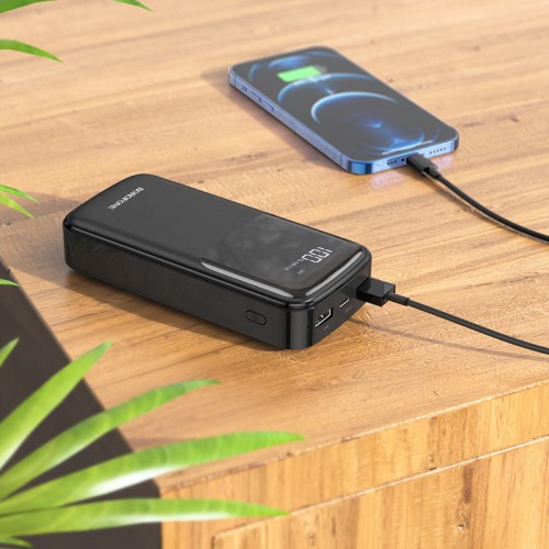 Power Bank BOROFONE BJ17A Mike 20000 mAh Black