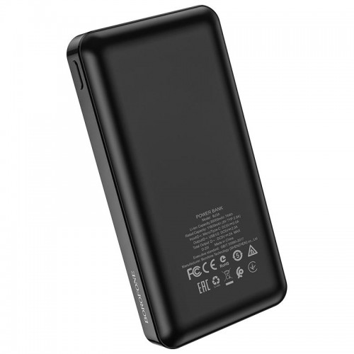Power Bank BOROFONE BJ3A Minimalist 20000 mAh Black