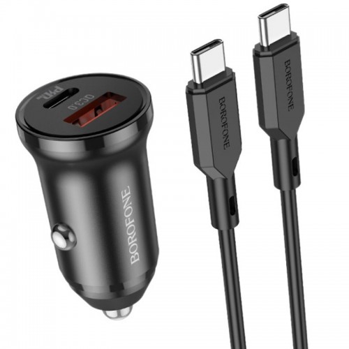 АЗУ Borofone BZ18A PD20W+QC3.0 + Type-C to Type-C