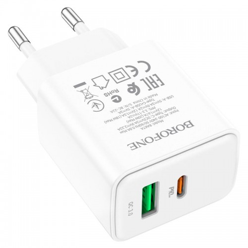 СЗУ Borofone BA67A PD20W+QC3.0