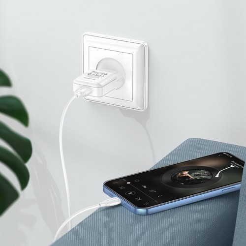 МЗП Borofone BA64A Single port + Lightning