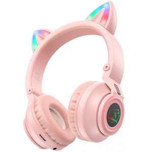 Накладні бездротові навушники BOROFONE BO18 Cat ear
