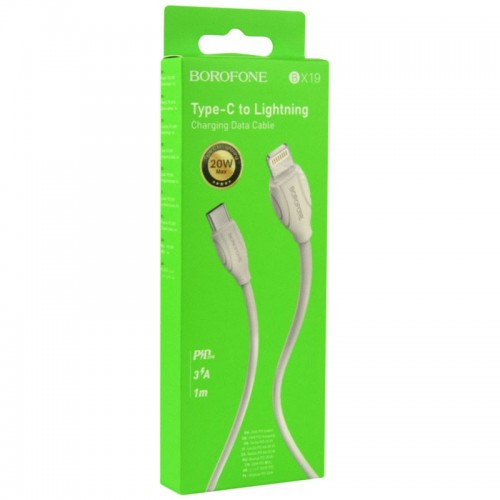 Дата кабель Borofone BX19 Type-C to Lightning (1m)