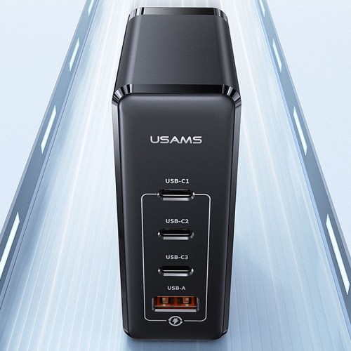 МЗП Usams US-CC163 T50 100W 4 Ports ACCC GaN Fast Charger