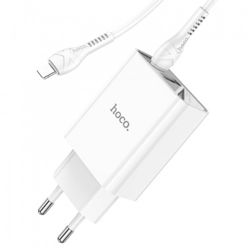 МЗП HOCO C100A PD20W+QC3.0 + Type-C to Lightning