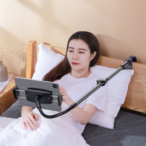 Регулируемая подставка для телефона/планшета Baseus Otaku Life Rotary Adjustment Lazy Pro (LUZQ) Grey