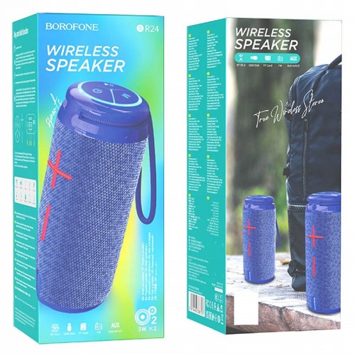 Bluetooth Колонка Borofone BR24 Blue
