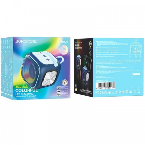 Bluetooth Колонка Borofone BR29 Blue