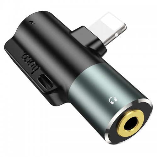 Переходник Hoco LS32 3.5 to Lightning AUX