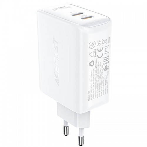 СЗУ Acefast A29 PD50W GaN (USB-C+USB-C) dual port