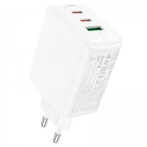 СЗУ Acefast A41 PD65W GaN (2*USB-C+USB-A)