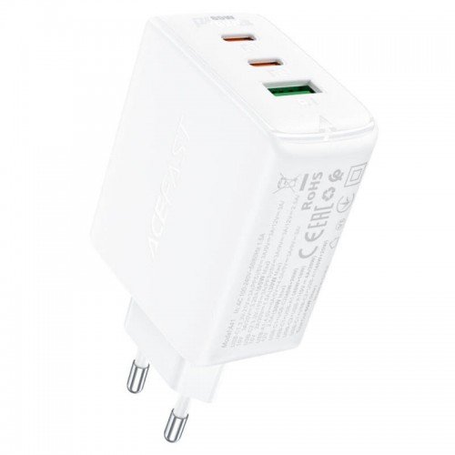 СЗУ Acefast A41 PD65W GaN (2*USB-C+USB-A)