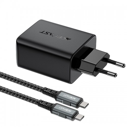СЗУ Acefast A17 65W GaN multi-function HUB + кабель Type-C to Type-C