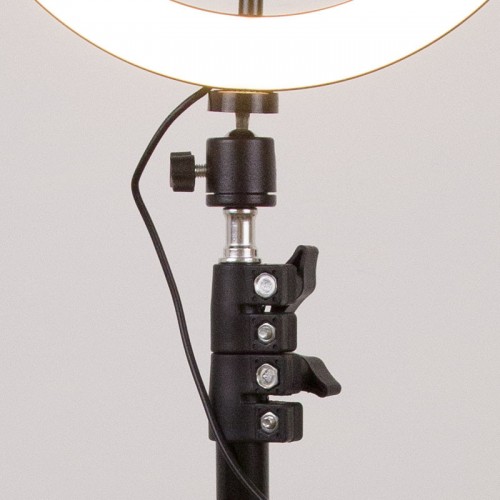 Кольцевая светодиодная LED лампа Flat Ring 10" + tripod 2.1m