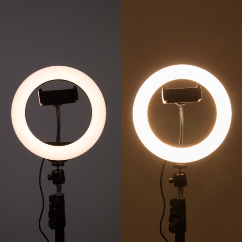 Кольцевая светодиодная LED лампа Arc Ring 8" + tripod 2.1m