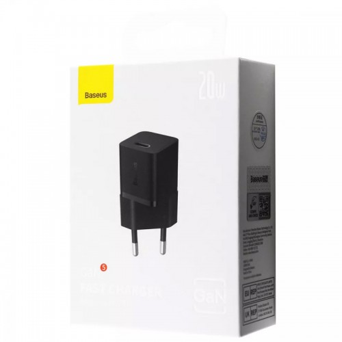 СЗУ Baseus GaN5 Fast Charger (mini) 1C 20W (CCGN05010)
