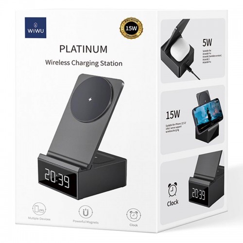 БЗУ WIWU Wi-W011 3 in 1 wireless charger