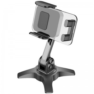 Настільний тримач для телефону Hoco HD3 Joy push-type Black