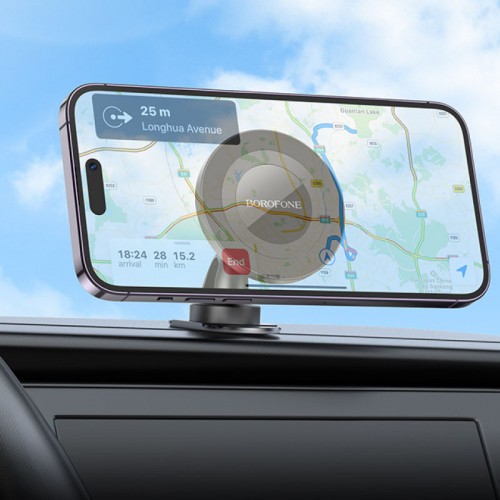 Автодержатель Borofone BH91 Ring magnetic (center console)
