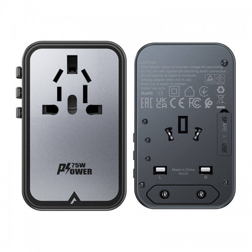 СЗУ Acefast Z1 PD75W GaN (3*USB-C+2*USB-A)