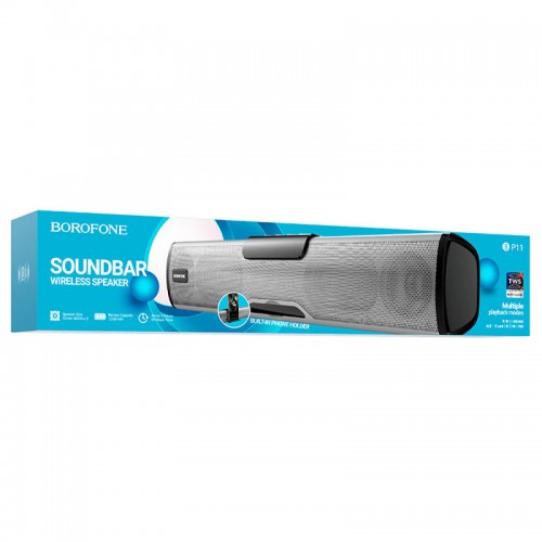 Bluetooth Колонка Borofone BP11 Popular Grey
