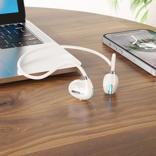 Навушники Bluetooth Hoco ES68 Musical air conduction White