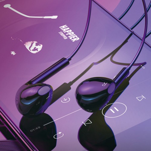 Стерео Наушники Hoco M111 Primero (Lightning/1.2m) Black