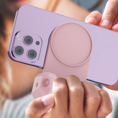 Power Bank WIWU Wi-W016+Selfie Stick 4500 mAh Pink