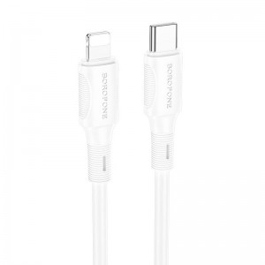 Дата кабель Borofone BX80 Succeed Type-C to Lightning 20W (1m)