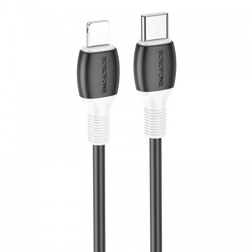 Дата кабель Borofone BX84 Rise Type-C to Lightning 20W (1m)