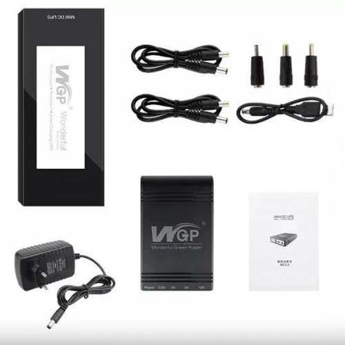 Джерело безперебійного живлення WGP DC UPS для роутерів 5V/9V/12V 8800 mAh