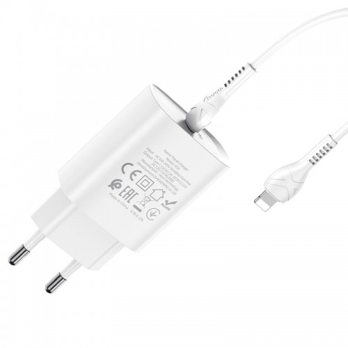 МЗП HOCO N14 PD 20W 1Type-C + Type-C to Lightning
