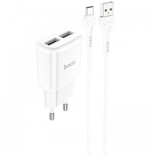 МЗП HOCO C88A (2USB/2.4A) + Type-C