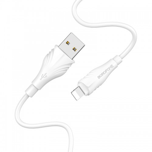 Дата кабель Borofone BX18 Optimal USB to Lightning (1m)