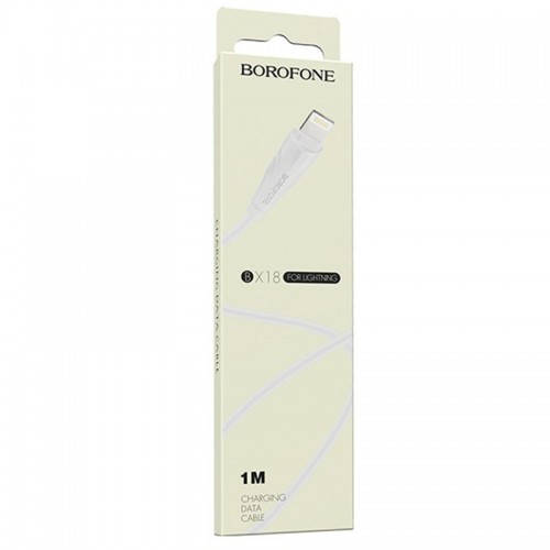 Дата кабель Borofone BX18 Optimal USB to Lightning (1m)