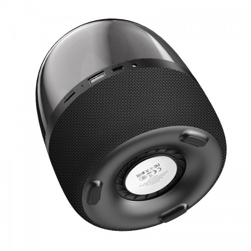 Bluetooth Колонка Borofone BP8 Glazed colorful luminous Black
