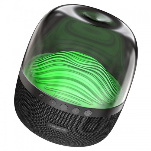 Bluetooth Колонка Borofone BP8 Glazed colorful luminous Black