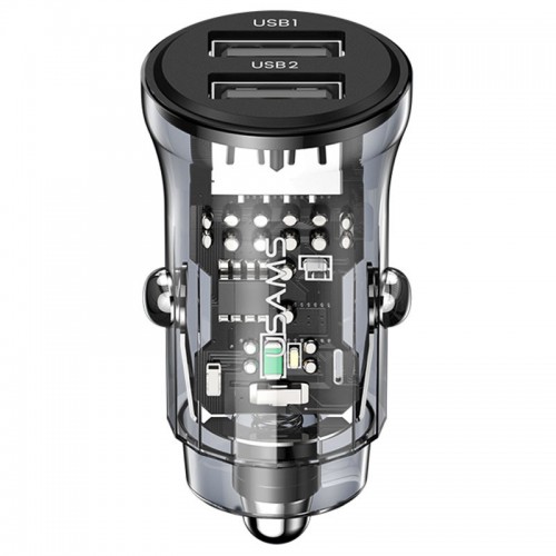 АЗУ Usams US-CC162 C31 2 Ports A+A