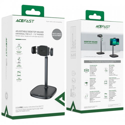 Настольный держатель для телефона Acefast E12 Black